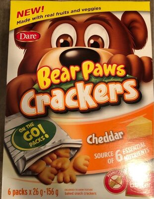 Bear Paws crackers