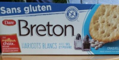 Craquelin haricots blancs avec sel et poivre