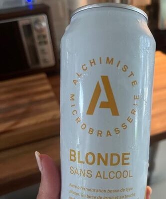 Bière blonde sans alcool