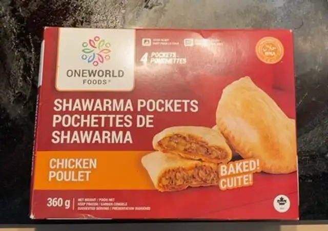 Chicken Shawarma Pockets