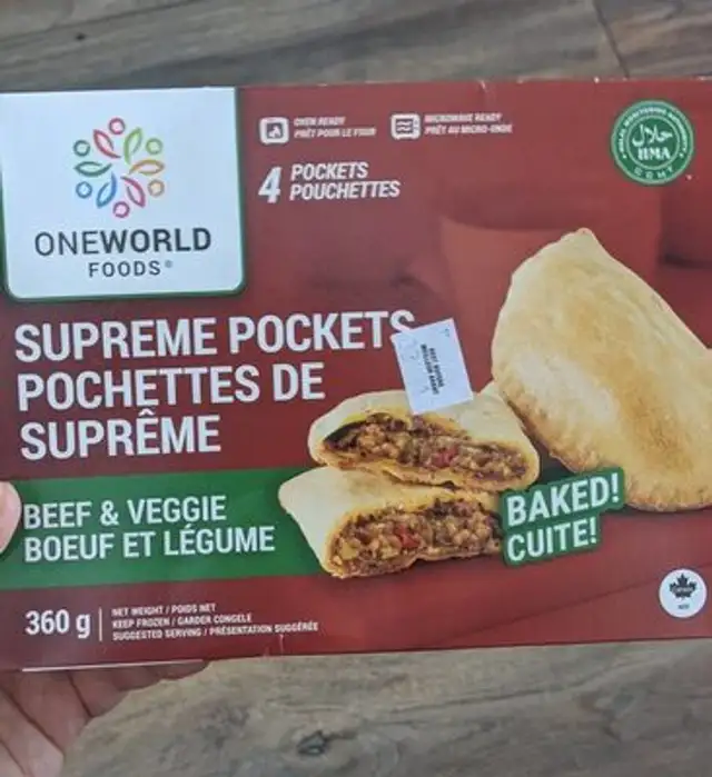Supreme Pockets - Beef and Veggie