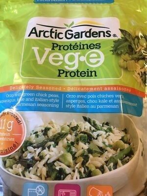 Proteine veg-e front packaging