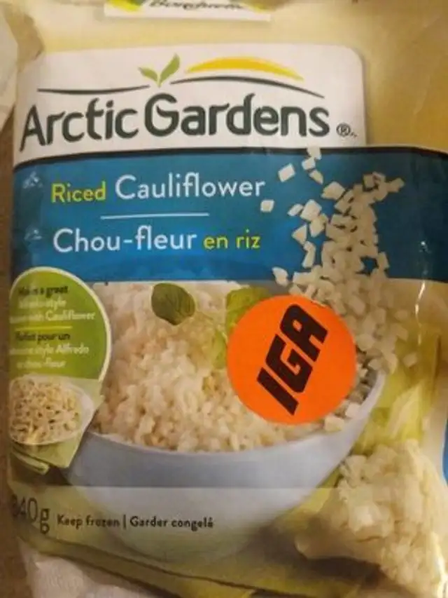 Chou fleur en riz