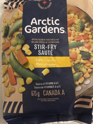 Corn & Vegetables Stir-Fry Saute