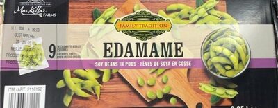 Edamame soybeans in pods