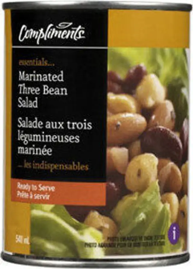 Marinated three bean salad
