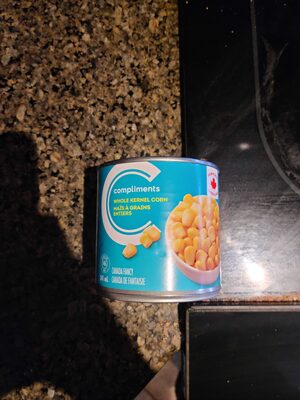 Whole Kernel Corn front packaging