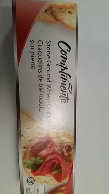 Craquelins de blé moulu sur pierre 