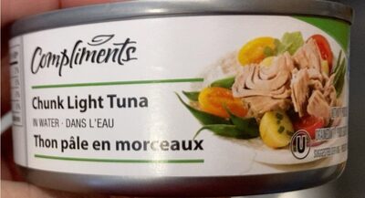 Chunk light tuna in water