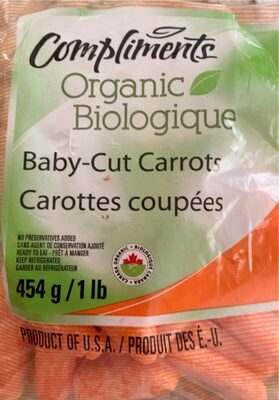 Carottes coupées front packaging