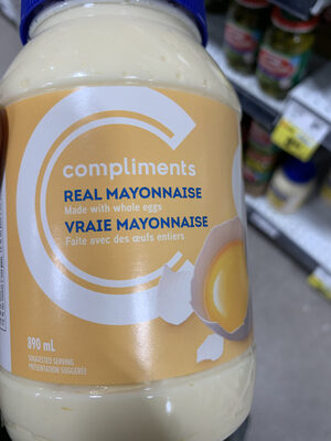 Real Mayonnaise front packaging