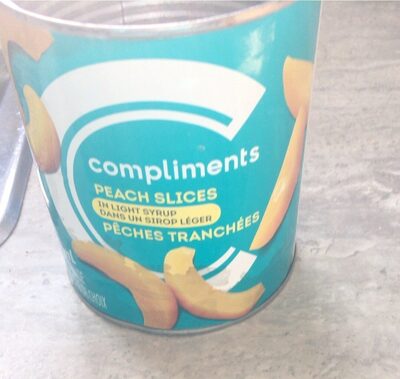 Peach in light syrup