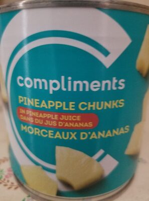 morceaux d'ananas