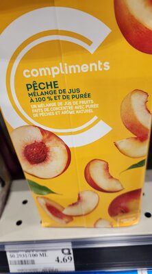 100% Peach Juice & Purée Blend