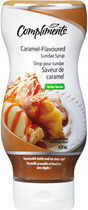 Caramel-flavoured sundae syrup