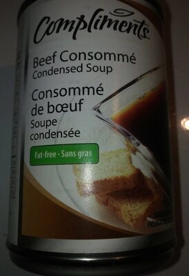 consommé de boeuf front packaging