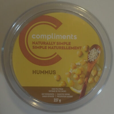 Naturally Simple Hummus