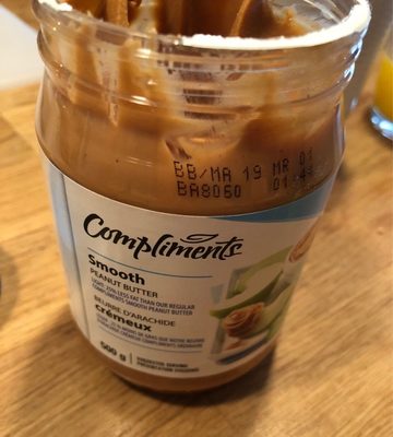 Beurre d'Arachide Crémeux Léger