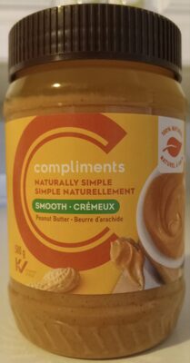 Naturally Simple Smooth Peanut Butter front packaging