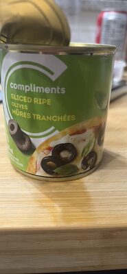 SLICED RIPE OLIVES