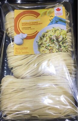 Pâtes fraîches Linguine front packaging