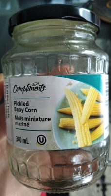 Maïs miniature mariné