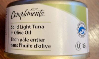 Thon pâle entier dans l’huile d’olive