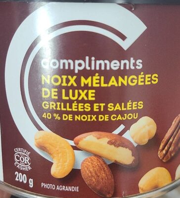 Noix mélangées de luxe