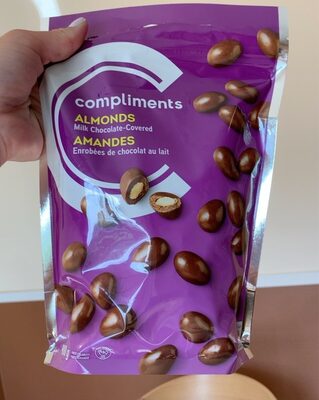 almonds (milk chocolate covered)
