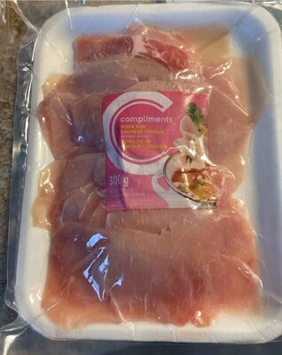 Porc fondue chinoise