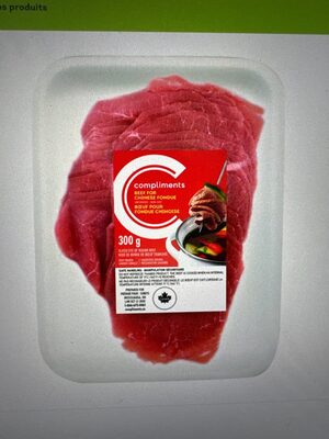 Beef For Chinese Fondue
