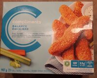 Lanières de poulet lancées entièrement cuites