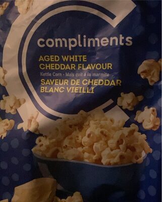 Aged White Cheddar Flavour Kettle Corn