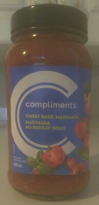 Sweet Basil Marinara Pasta Sauce