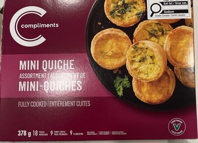mini quiche assortment