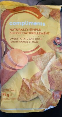 Sweet Potato and Corn Tortilla Chips
