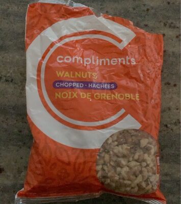 Walnuts chopped front packaging