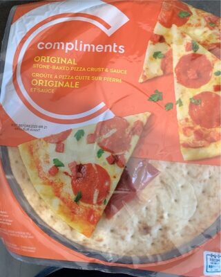 Croute a pizza cuite sur pierre