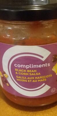 Salsa aux haricots noirs et maïs