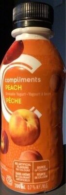 Yogourt a boire front packaging