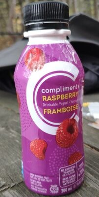 Raspberry Drinkable Yogurt