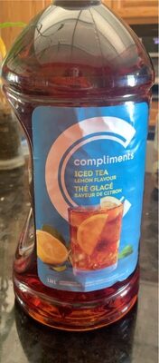 Compliments ice tea