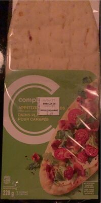 Appetizer Flatbreads front packaging