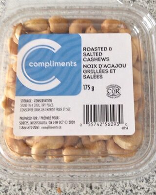 Roasted & Salted Cashews
