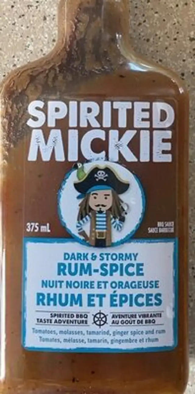 Dark & Stormy Rum-Spice BBQ Sauce