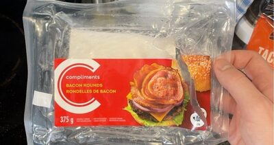 Bacon rounds front packaging