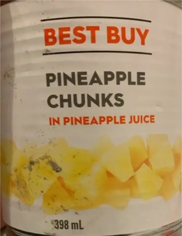 Pineapple chunks