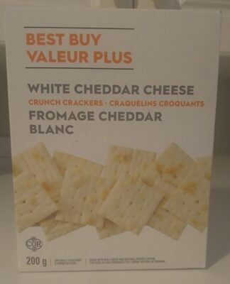White Cheddar Cheese Crunch Crackers