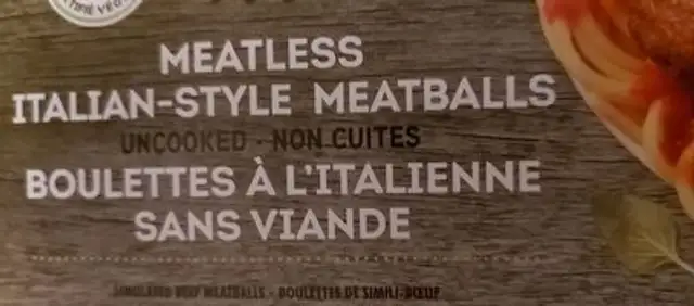 Meatless Italian-style Meatballs