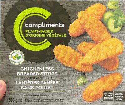 Chickenless breaded strips